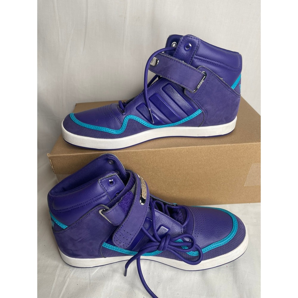 Adidas Originals AR 2.0 Purple Teal High Top Sneakers Mens Size 9 G66140